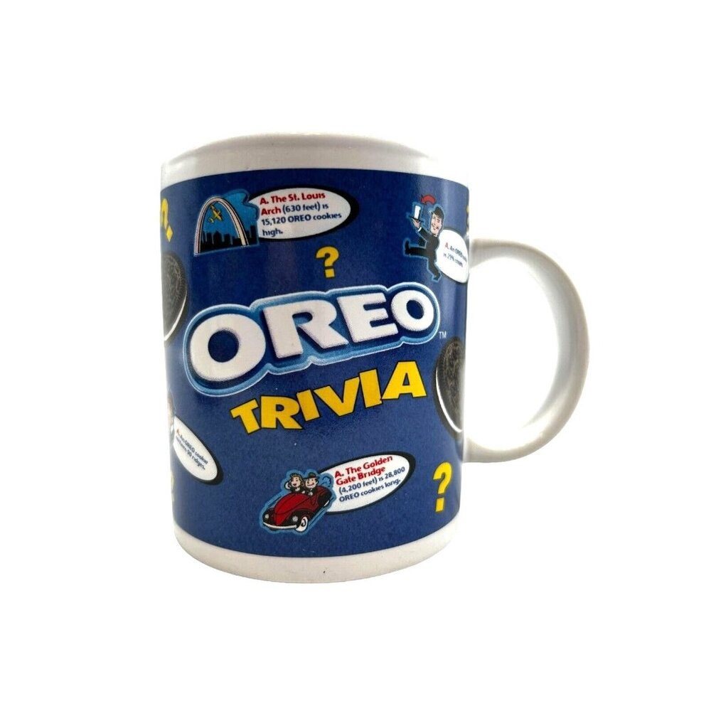 Oreo Cookie Coffee Mug Kraft Nabisco Collectible Coffee Milk Cup‎ Cow Collection